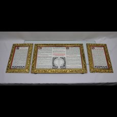 Cast Brass Mass Card Set SKU C911-091